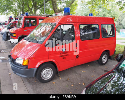 Ford, Feuerwehr SaarbrC3BCcken, Unit 15-18-1, Grenzlandmeisterschaften 2014, Bild 4 Stockfoto