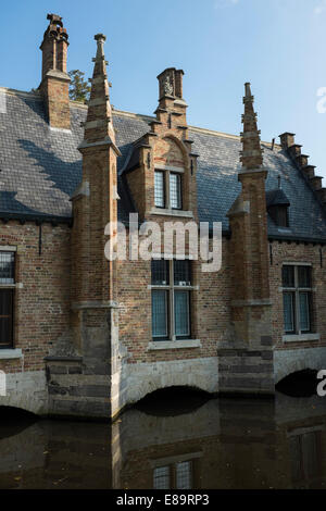 Das Begijnhof in Brügge ein ehemaliges Kloster Stockfoto