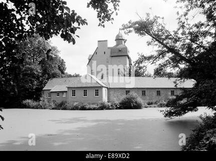 Achtziger Jahre, Renaissanceschloss Holte in Schloss Holte-Stukenbrock, Teutoburger Wald, Nordrhein-Westfalen Stockfoto