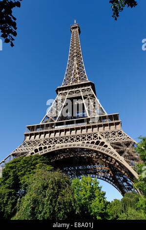 Eiffelturm, Tour Eiffel, 7. Arrondissement, Paris, Frankreich Stockfoto