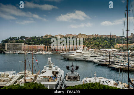 Marina in Monaco Stockfoto