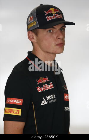 Suzuka, Japan. 3. Oktober 2014. Max Verstappen im Übungsbeispiel Formel 1 Grand Prix von Japan in Suzuka Circuit in Suzuka, Japan. Bildnachweis: Aflo Co. Ltd./Alamy Live-Nachrichten Stockfoto