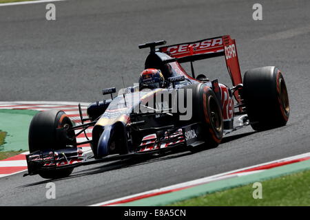 Suzuka, Japan. 3. Oktober 2014. Max Verstappen im Übungsbeispiel Formel 1 Grand Prix von Japan in Suzuka Circuit in Suzuka, Japan. Bildnachweis: Aflo Co. Ltd./Alamy Live-Nachrichten Stockfoto