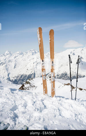 Himmel Polen Alpen Berggipfel blauen Himmel niemand Stockfoto