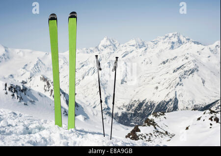 Himmel Polen Alpen Berggipfel blauen Himmel niemand Stockfoto