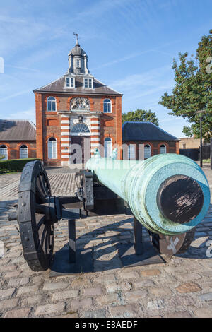England, London, Woolwich, Royal Messing Gießerei Building Stockfoto