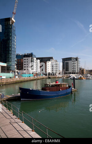 Ocean Village Marina Southampton Hampshire England Stockfoto