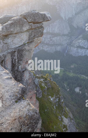 Yosemite-Nationalpark in Kalifornien Amerika Ansicht vom Gletscher zeigen Stockfoto