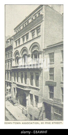 (King1893NYC) pg564 DOWN-TOWN ASSOCIATION, 60 PINE STREET Stockfoto