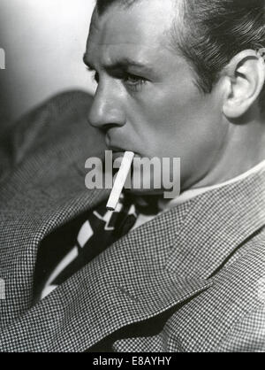 GARY COOPER (1901-1961) U.S. Schauspieler ca. 1935 Stockfoto