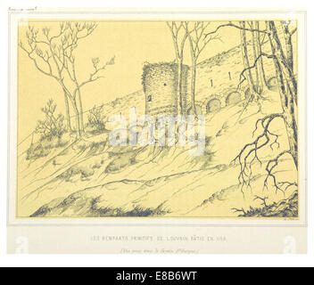 Diese Illustration aus dem Jahr 1860 aus Even präsentiert Tab.6, das detaillierte geografische Karten und topografische Merkmale zeigt. Stockfoto