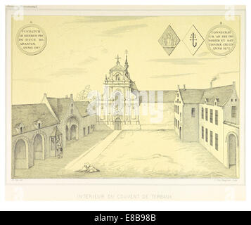 Diese Illustration aus Eves Werk von 1860, mit der Bezeichnung „Tab. 83“ zeigt eine geographische Karte oder wissenschaftliche Studie aus dem 19. Jahrhundert. Diese Arten von Studien waren von entscheidender Bedeutung für die Erweiterung des Wissens über Landschaften und geografische Regionen zu dieser Zeit. Stockfoto