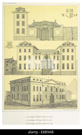 Eine Illustration aus Eves Werk von 1860, mit Tab. 108, die möglicherweise eine historische Szene oder ein wissenschaftliches Thema darstellen, wobei der Schwerpunkt auf Präzision und detaillierten Kunstwerken liegt. Stockfoto