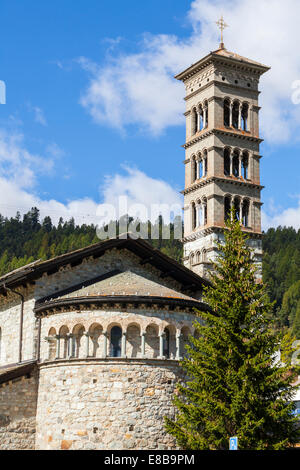 Katholische Kirche in St. Moritz, St. Moritz, Engadin, Graubünden, Schweiz Stockfoto