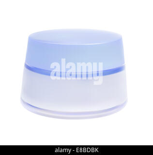 Gesichtscreme, Isolated on White Background Vector Illustrator Stockfoto