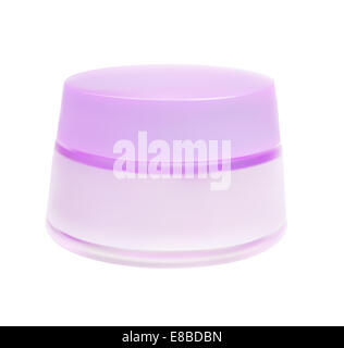 Gesichtscreme, Isolated on White Background Vector Illustrator Stockfoto