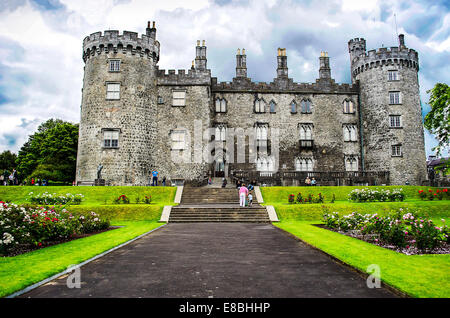 Kilkenny Castle Landschaft Stockfoto