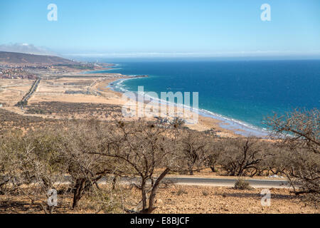 Strand in Agadir, Marokko Stockfoto