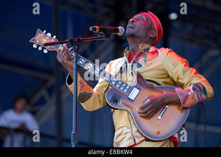 Austin, Texas, USA. 3. Oktober 2014. Reggae-Musiker JIMMY CLIFF beim Austin City Limits Music Festival in Austin, Texas Credit tritt: Daniel DeSlover/ZUMA Draht/Alamy Live News Stockfoto