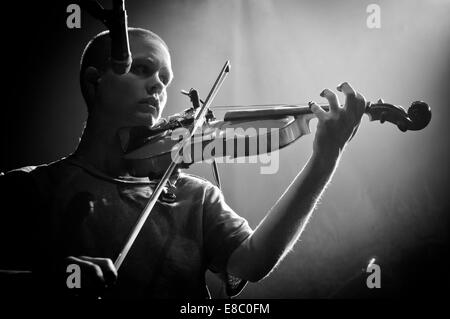 Einar Stray Orchester live im Konzert Stockfoto