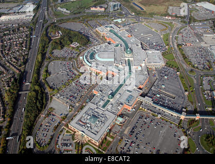 Luftaufnahme des das Trafford Centre in Manchester, UK Stockfoto