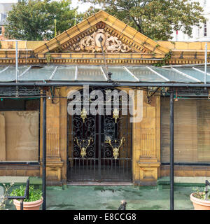 Verlassener Gebäude Leas Club Leas Folkestone Stockfoto