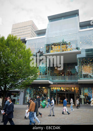 Urban Outfitters speichern an der Market Street in Manchester UK Stockfoto