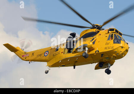 Westland Sea King Mark HAR3 wurde speziell für die Royal Air Force RAF Such- und Rettungskräfte entwickelt. Der Typ wurde 1978 in Dienst gestellt. Stockfoto