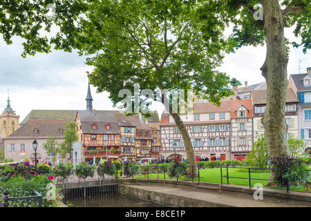 Bereich "Kleines Venedig" in Colmar. Frankreich. Europa Stockfoto