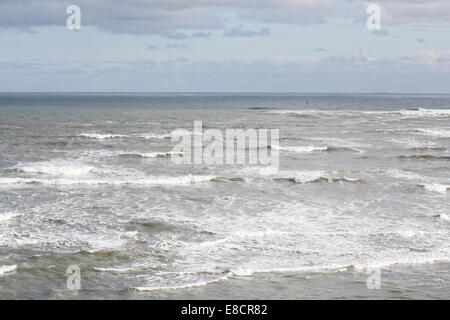 Die Nordsee im Sommer. Stockfoto