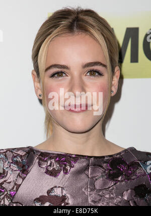 Staffel 7 der "Mad Men" abgehaltenen ArcLight Kinos - Ankünfte mit Emmy und Golden Globe preisgekrönten Drama: Kiernan Shipka wo: Los Angeles, California, Vereinigte Staaten von Amerika bei: 2. April 2014 Stockfoto