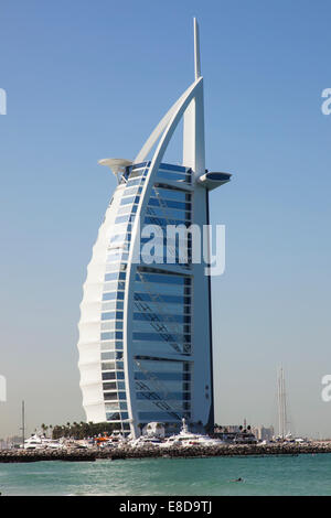 Burj Hotel al Arab, Dubai, Vereinigte Arabische Emirate Stockfoto