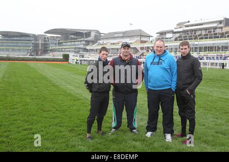 Crabbie des Grand National statt Aintree Racecourse - Tag 1 Wo: Liverpool, Vereinigtes Königreich bei: 3. April 2014 Stockfoto