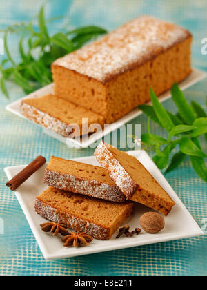 Biskuit mit Gewürzen und Honig. Rezept zur Verfügung. Stockfoto