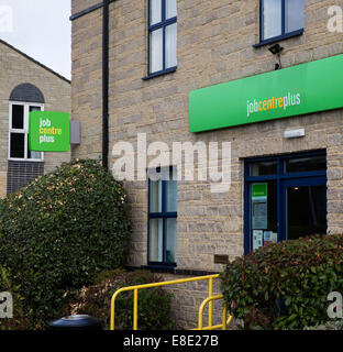 10.01.2014 Witney Job Centre Plus. Verdächtiges Paket Geschichte. Stockfoto