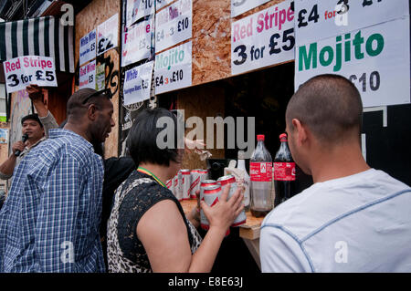 Jährliche Notting Hill Carnival in London 2014 Stockfoto