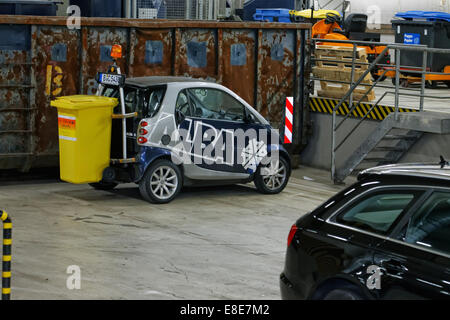 Berlin, Deutschland, ALBA Entsorgung Center Potsdamer Platz Stockfoto