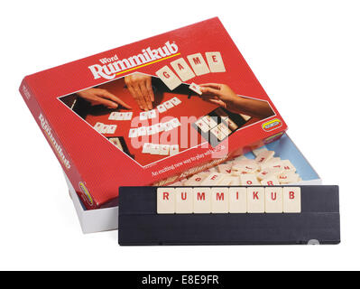 Rummikub Wortspiel von Spears Spiele Stockfoto