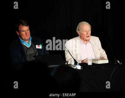 John Julius Norwich & Jeremy Lewis Stockfoto