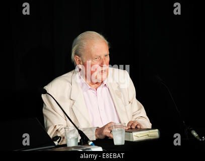 John Julius Norwich im Soho literarische Festival 2014 Stockfoto