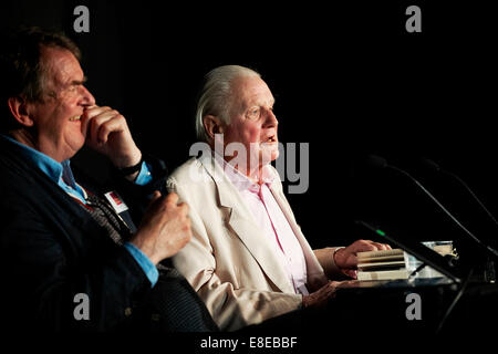 John Julius Norwich & Jeremy Lewis Stockfoto