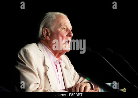 John Julius Norwich im Soho literarische Festival 2014 Stockfoto