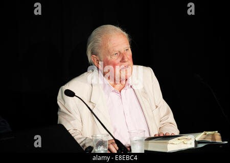 John Julius Norwich im Soho literarische Festival 2014 Stockfoto