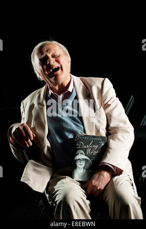 John Julius Norwich im Soho literarische Festival 2014 Stockfoto