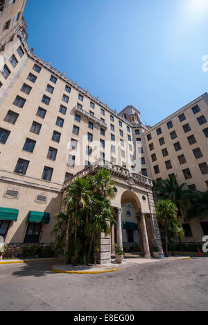 Das Nacional de Cuba Hotel in Havanna Kuba. Einmal ein Mob Treffpunkt dient das berühmte Hotel heute wohlhabende Touristen und Würdenträger. Stockfoto