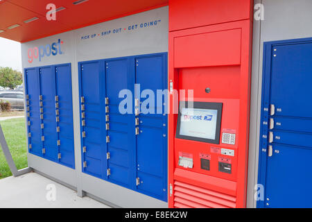 US Postal Service GoPost Bahnhof - Virginia USA Stockfoto