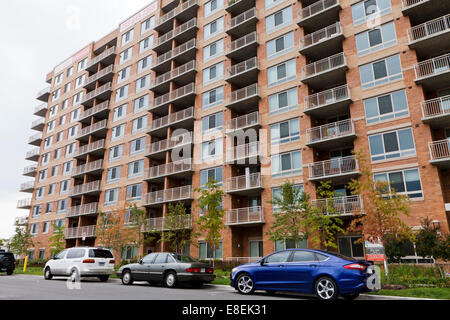 Appartement-Hochhaus - Merrifield, Virginia USA Stockfoto