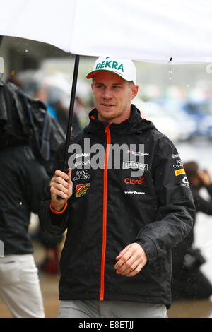 Nico Hülkenberg (HÜLKENBERG), GER, Team Sahara Force India F1, SUZUKA, JAPAN, 05.10.2014, Formel 1 F1-Rennen, Grosser Preis, GP du Japon, Motorsport, Grand Prix von JAPAN, Foto: Sho TAMURA/AFLO SPORT Deutschland heraus Stockfoto