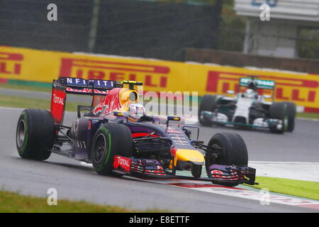 Daniel RICCIARDO, AUS, Red Bull Racing, Team Infiniti Red Bull Racing, Red Bull RB10, Renault Energie F1 SUZUKA, JAPAN, 05.10.2014, Formel 1 F1 Rennen, JAPAN Grand Prix, Grosser Preis, GP du Japon, Motorsport, Foto von: Sho TAMURA/AFLO SPORT Deutschland heraus Stockfoto