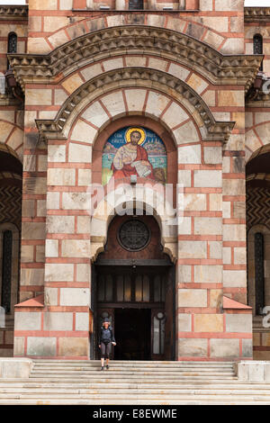 St.-Markus Kirche, neue Belgrad oder Novi Beograd, Belgrad, Serbien Stockfoto